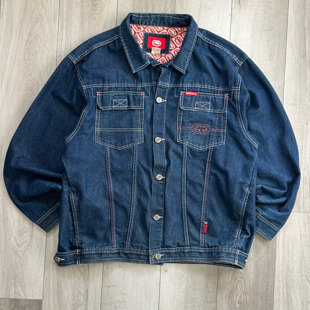 Vintage Y2K ECKO UNLTD Denim Jean Jacket